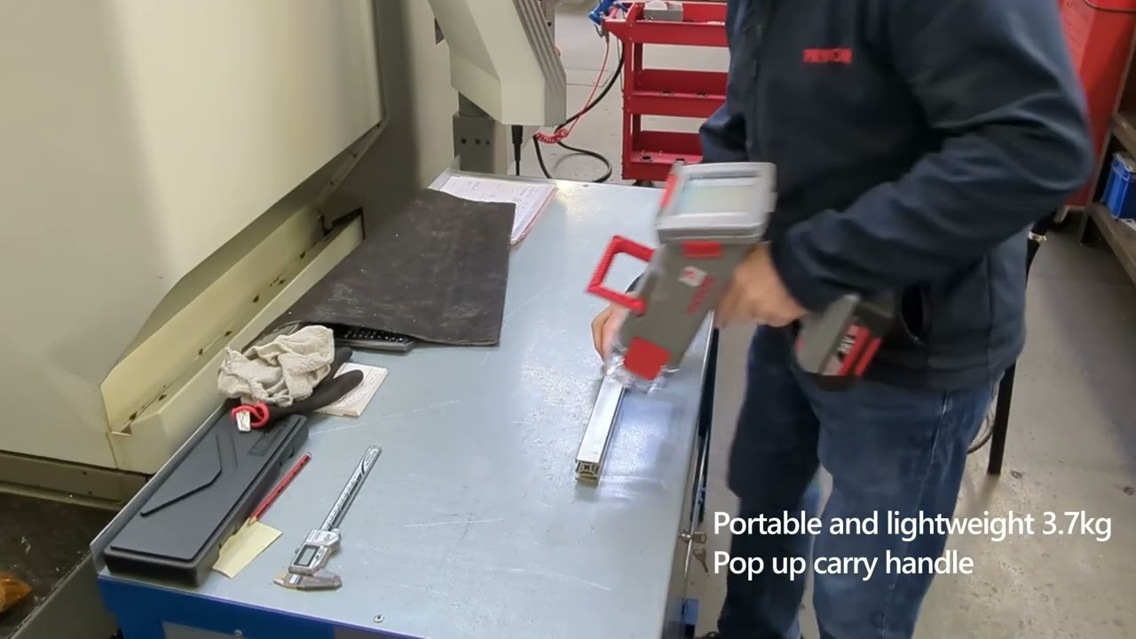 Marking Quality Control Marks with the Pryor PortaDot 60-30 Touch