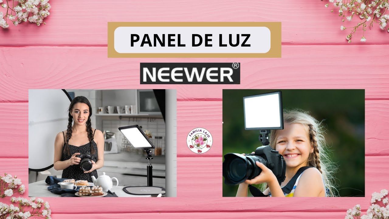 💡PANEL DE LUZ LED 💡NL116IA #neewer