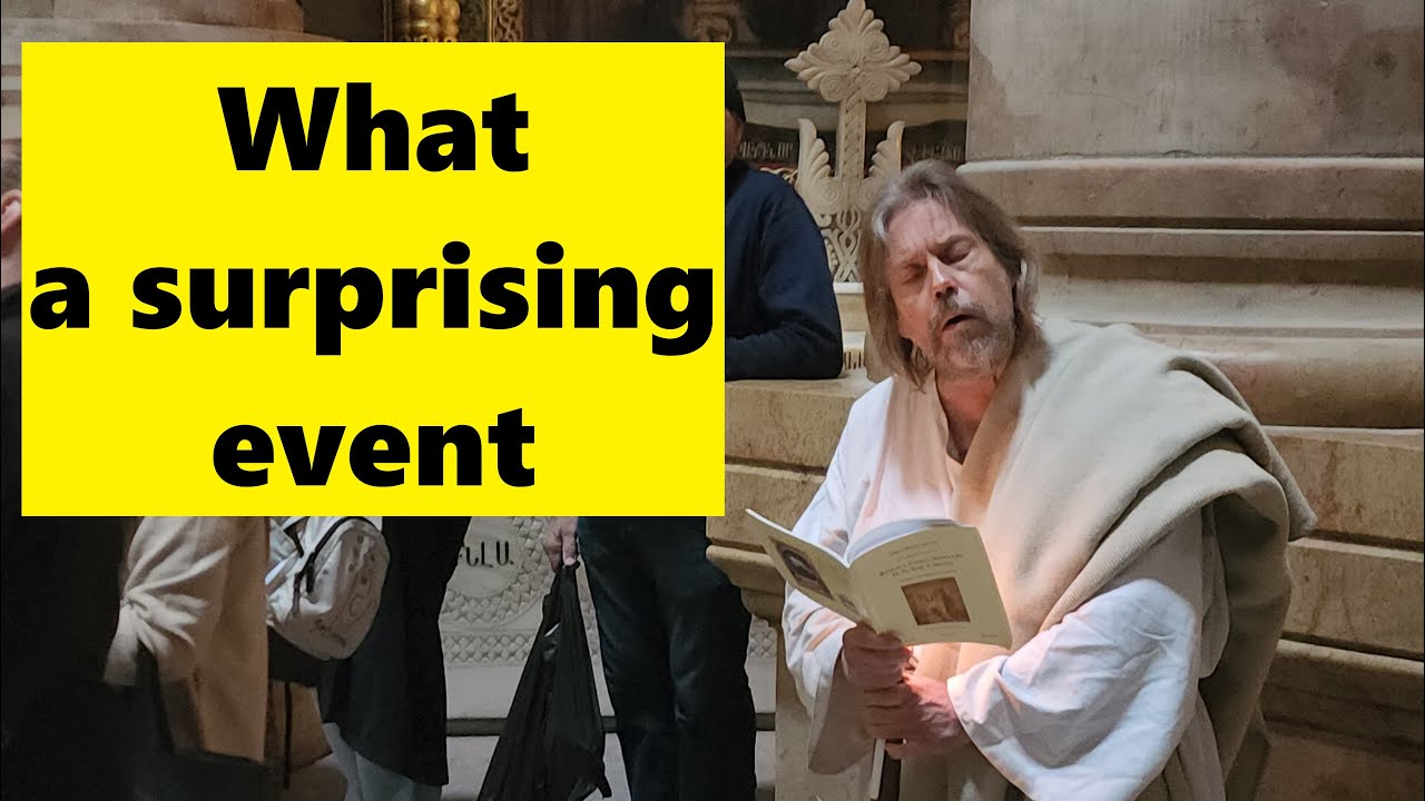 The third Saturday of Lent in Jerusalem -Witness the unexpected at the Church of the Holy Sepulchre!