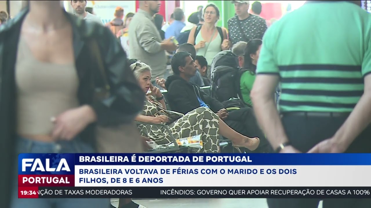 Brasileira é deportada de Portugal