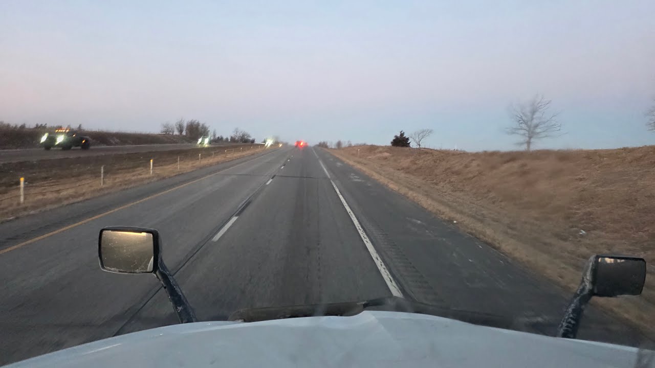 Tuesday afternoon trip from Omaha, NE to  Wood River, NE and fuelling at Loves in Omaha, NE