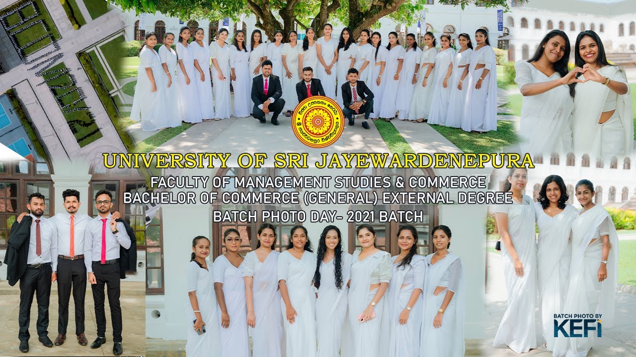 Faculty of Management studies & Commerce - Bachelor of Commerce (General) External Degree 2021 Batch