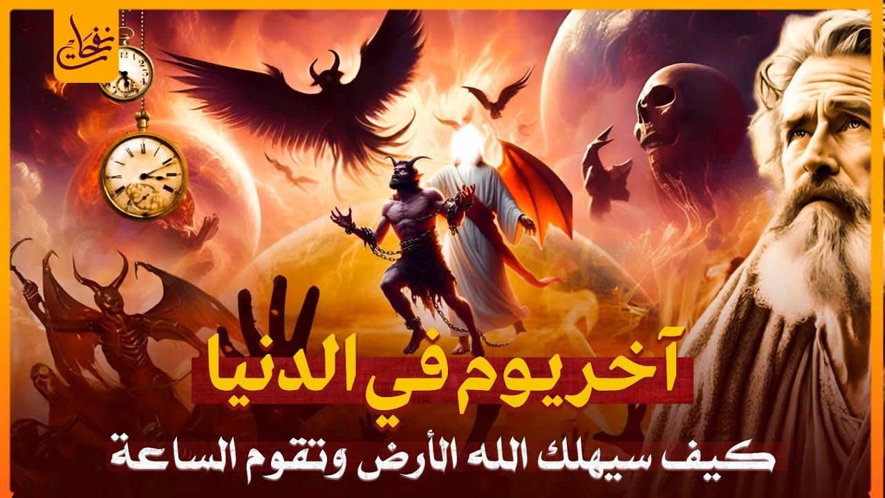 قصة النهاية - اخر ايام الدنيا والنفخ فى الصور وعلى من تقوم الساعة؟ ومن أول شخص يصعق من النفخة ويموت؟