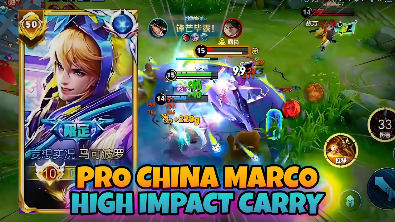 PRO CN MARCO SOLO QUEUE COMEBACK 💥 HIGH IMPACT CARRY PERFORMANCE | MARCO POLO HONOR OF KINGS