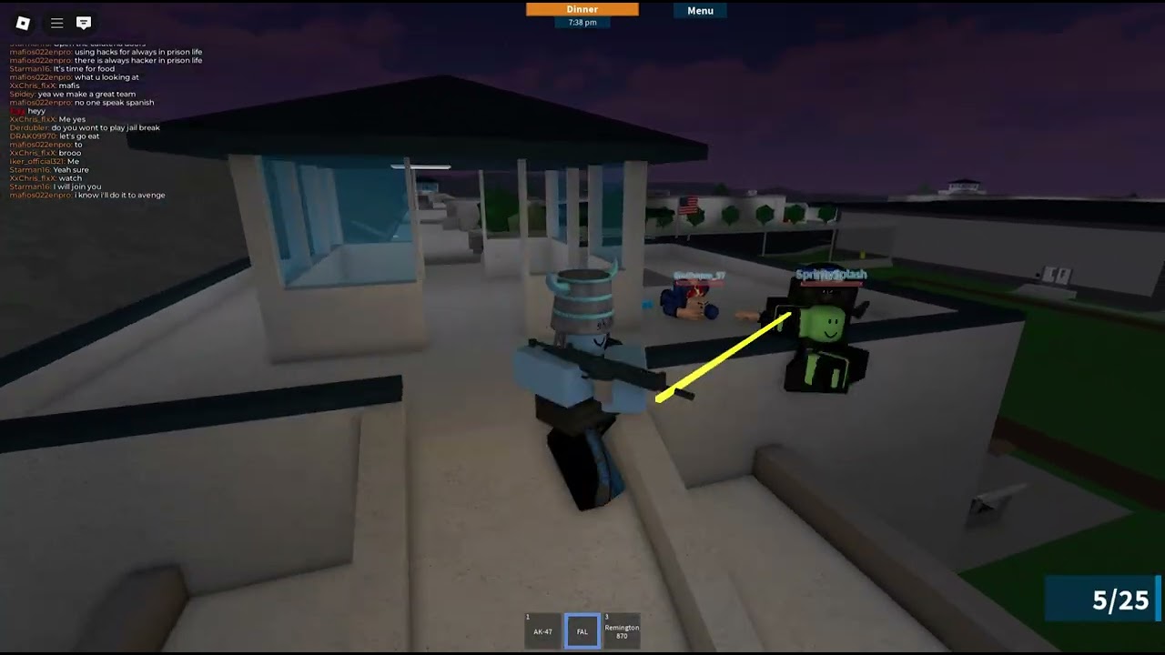 Playing the new Prison Life update!