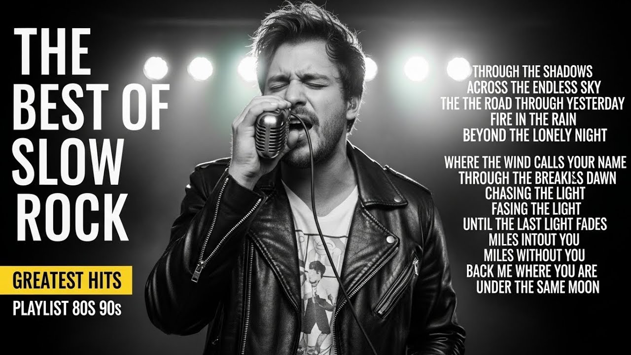 Legendary Slow Rock Ballads | The Most Soul-Breaking Romantic Hits Ever