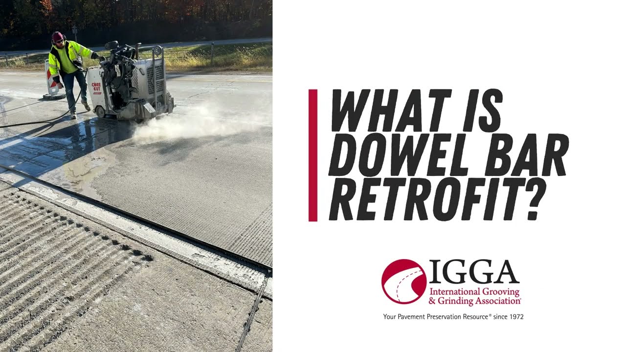 Dowel Bar Retrofit: the ideal long-lasting, cost-effective way to repair aging concrete pavements