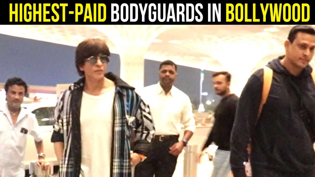The annual salary of Shah Rukh Khan's bodyguard will leave you stunned!