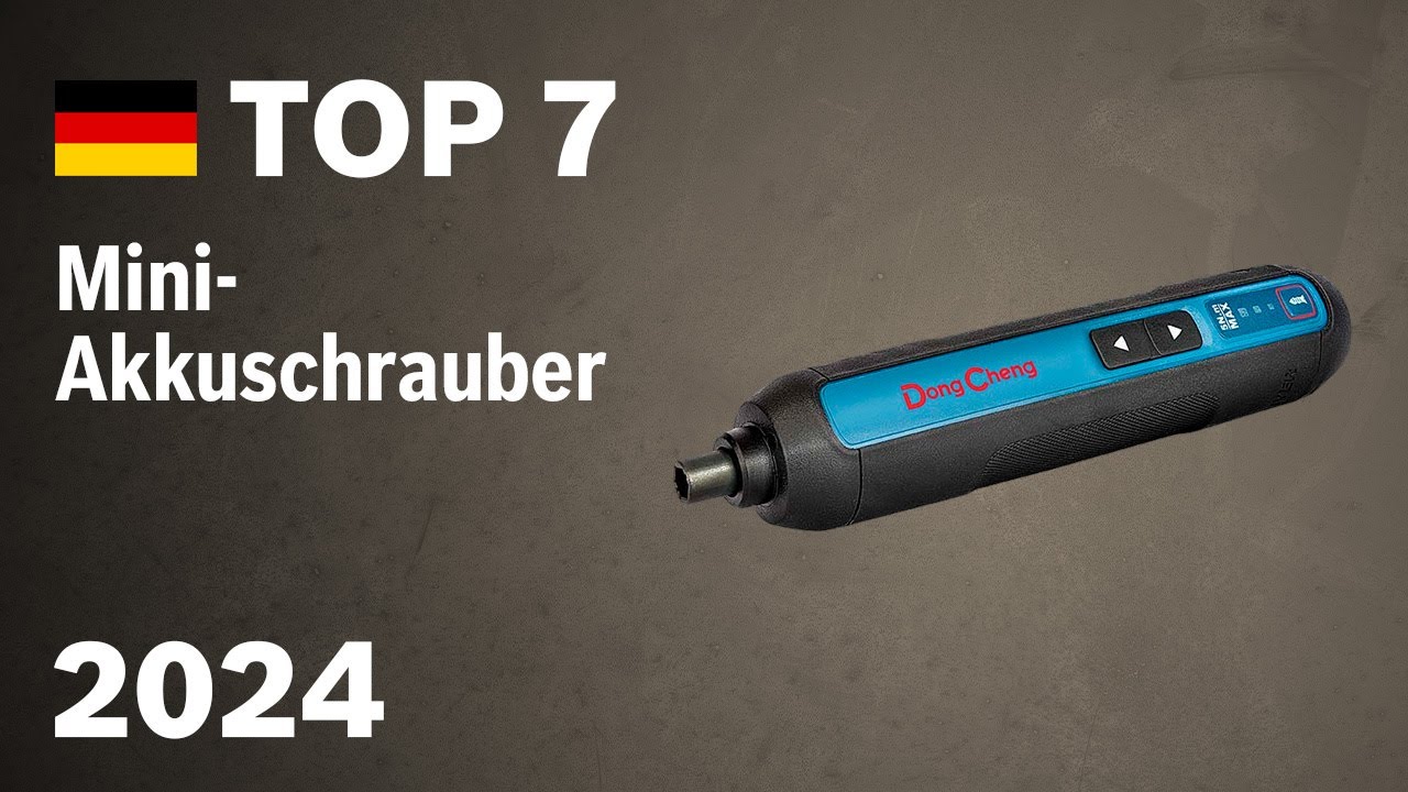 TOP–7. Die besten Mini-Akkuschrauber. Test & Vergleich 2024 | Deutsch