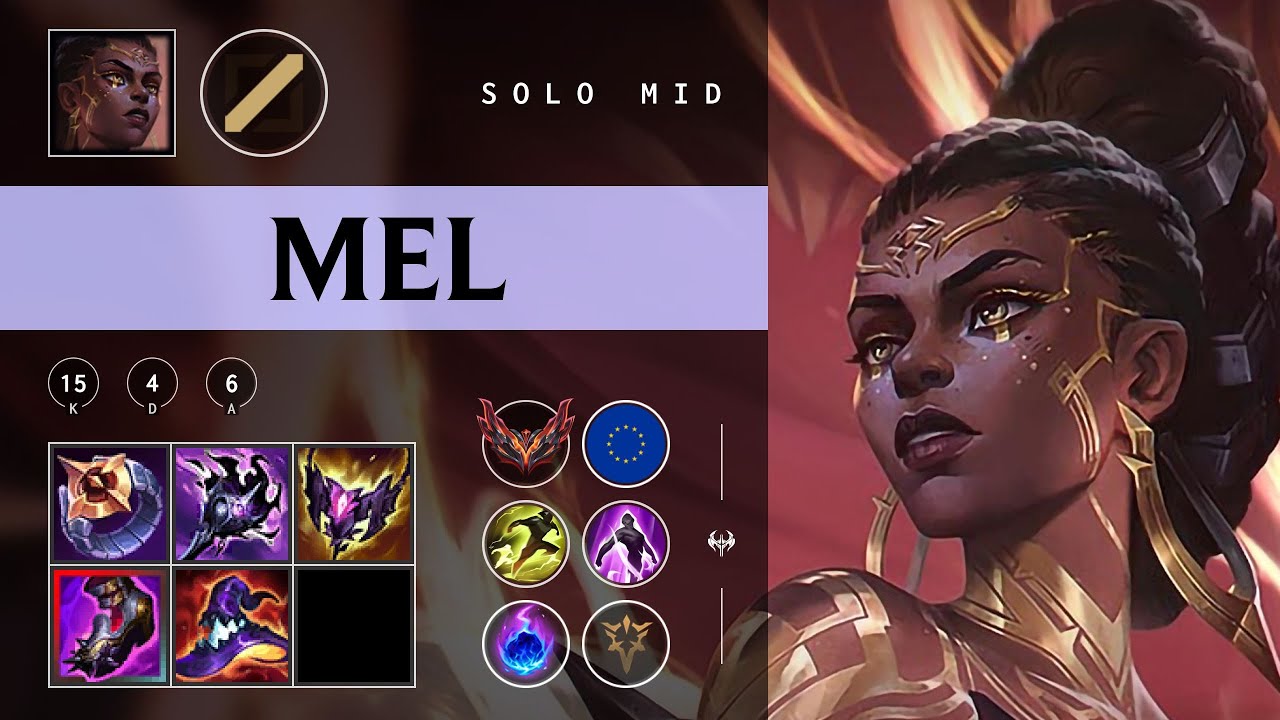 Mel Mid vs Hwei - EUW Grandmaster Patch 25.24