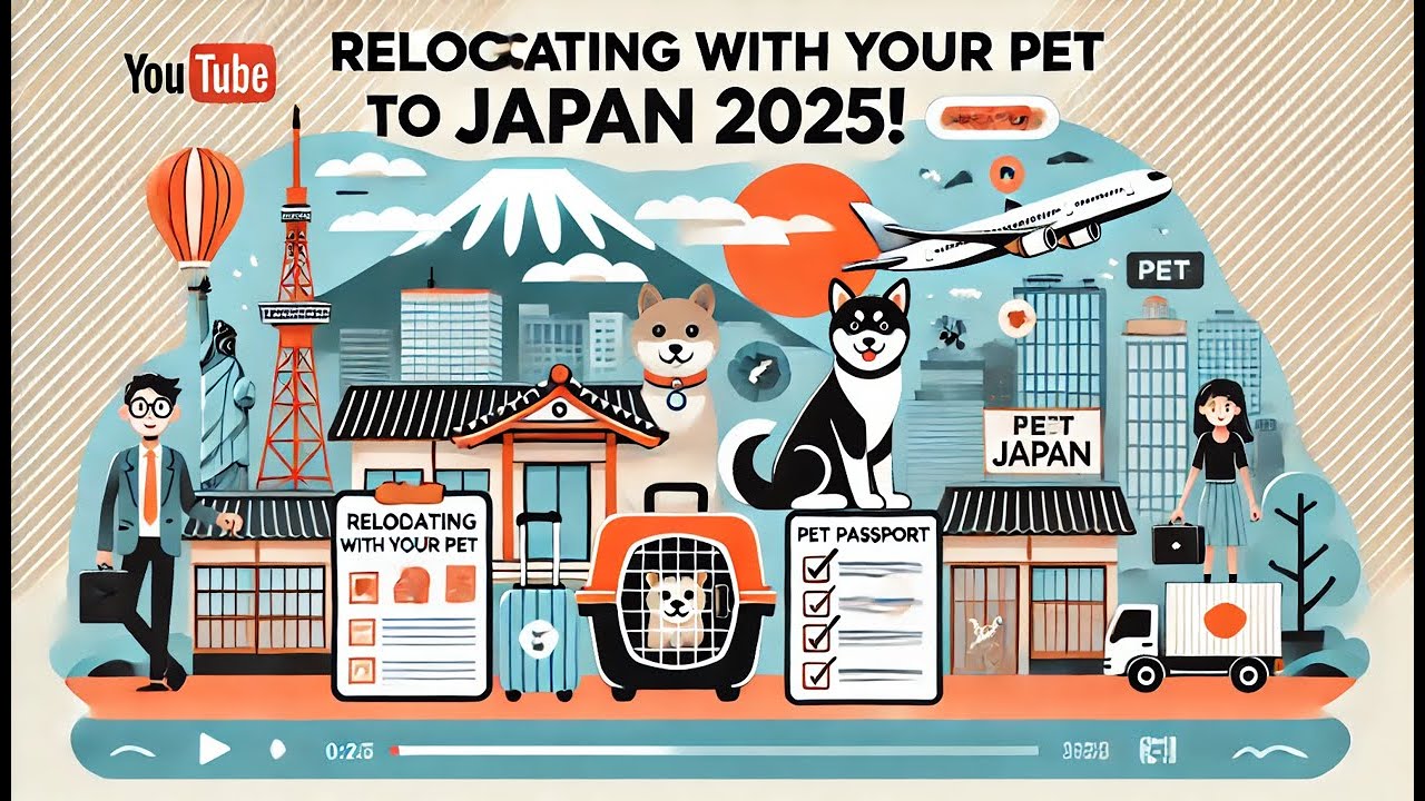 Relocating with Your Pet to Japan in 2025 A Comprehensive Guide