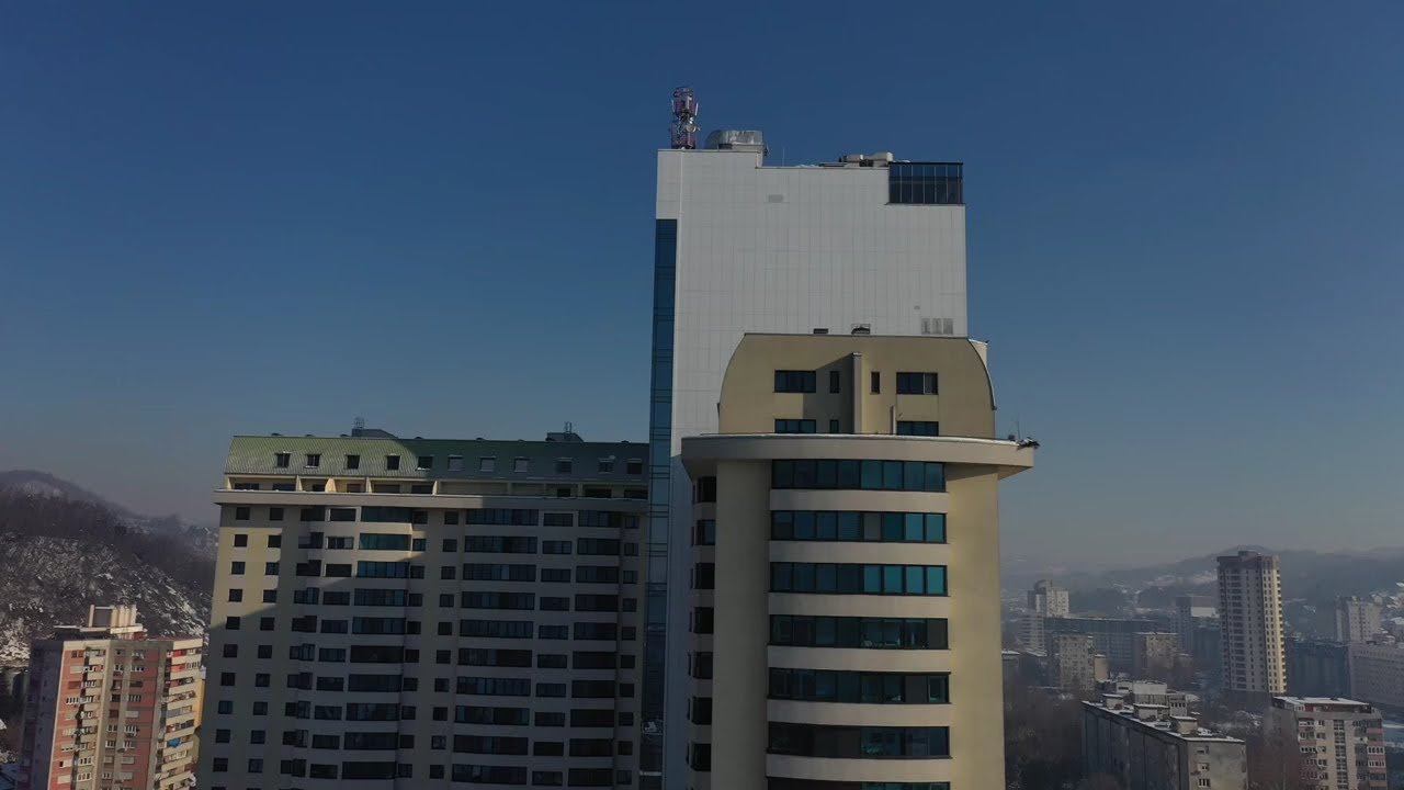 Tuzla, let iznad grada, zima 2024/2025