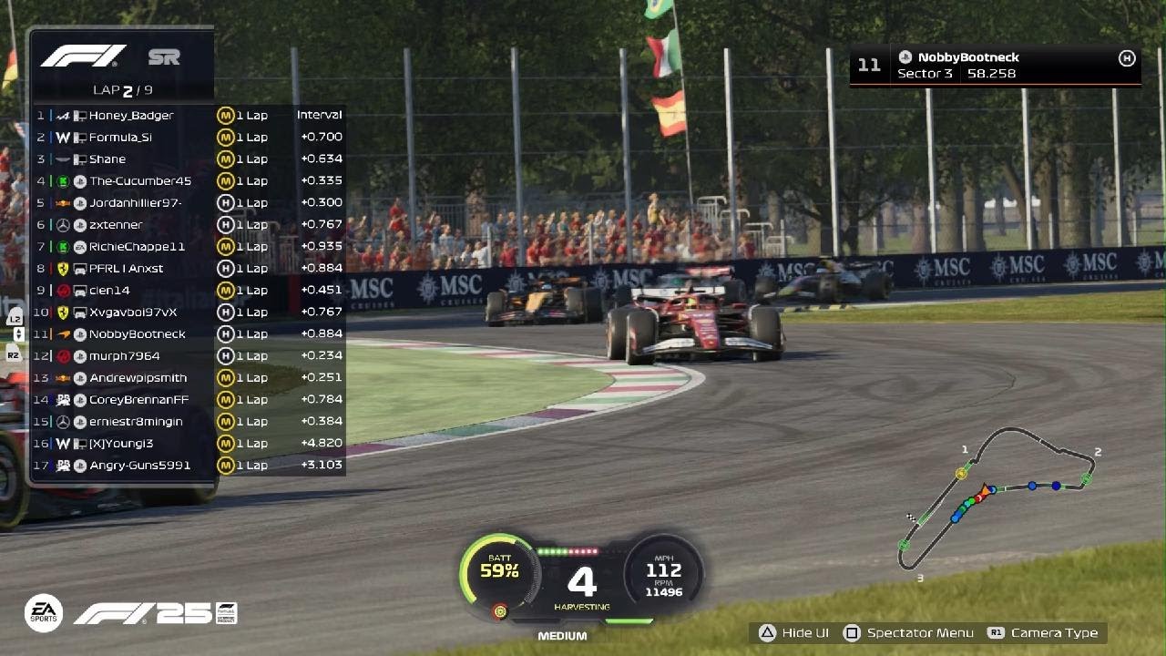 [SPRINT] F1 25 | Red Arrows F1 League | S16 | R3/15: Italy