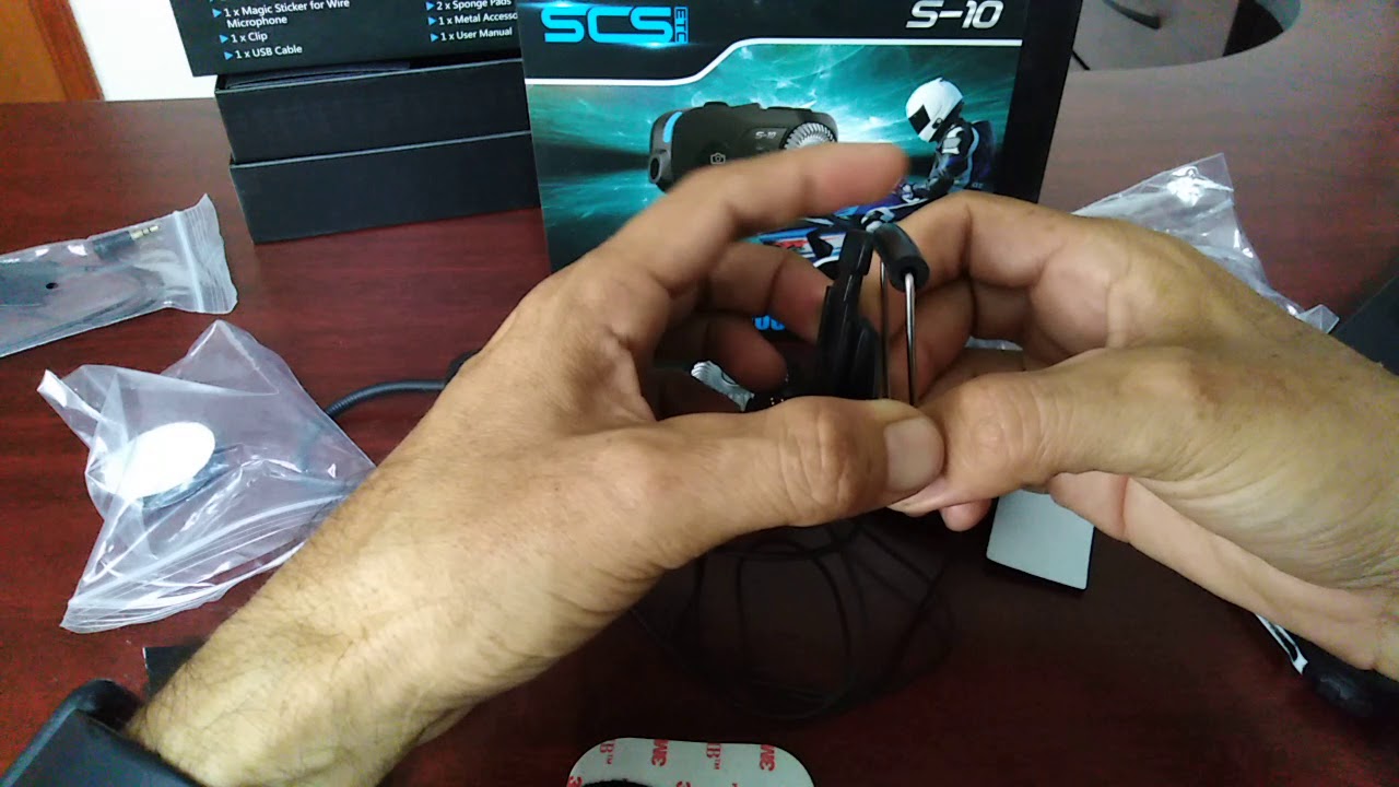 SCS S10 Intercom de BikerIntercomMX parte1