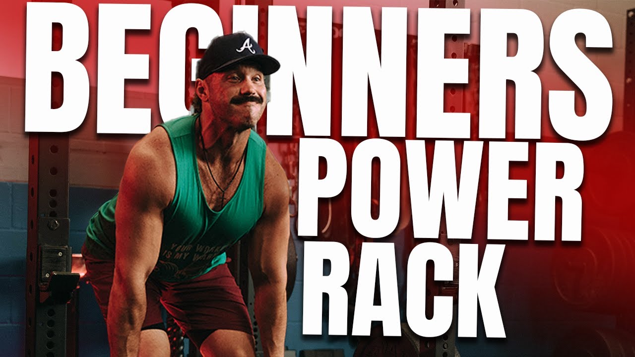 Full Body Beginner Barbell Workout using the Power Rack