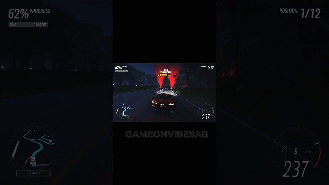 Corvette C8 Z06 At Full Speed #shorts #topspeed #games