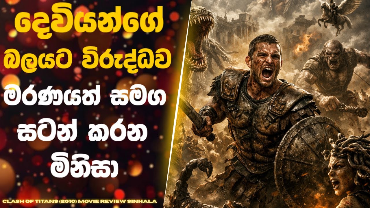 ග්‍රීක පුරාවෘත්තයේ භයානකම සටන movie review sinhala | explain
