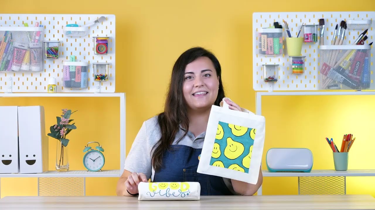 Utilizar los ACRÍLICOS para personalizar tus TOTE BAGS, Te lo explicamos muy FÁCIL