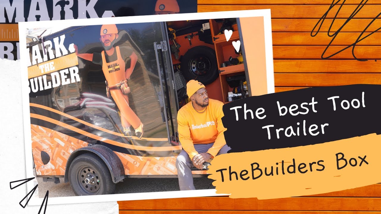 The best handyman Tool Trailer #thebuildersbox