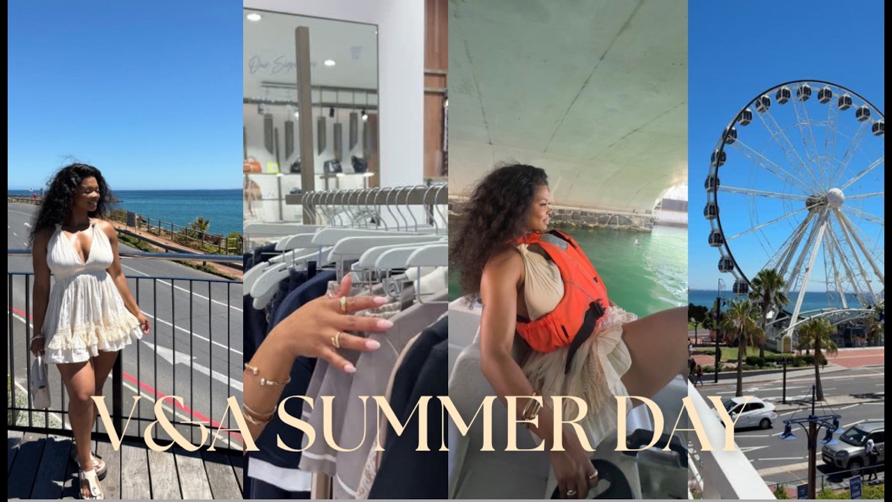 Tried Everything at V&A Waterfront This Summer | Shopping, Paddle Boat & More