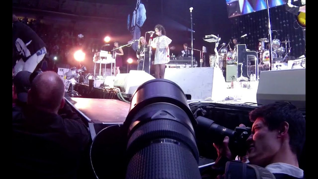 Arcade Fire First Person Shooter with Nikon D4s, Nikon 200-400 VR II and GoPro