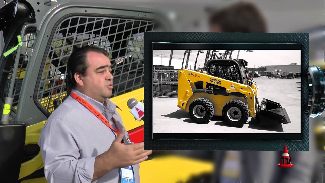 WACKER NEUSON Nuevos Minicargadores Conexpo Latin America | Mercado Vial TV