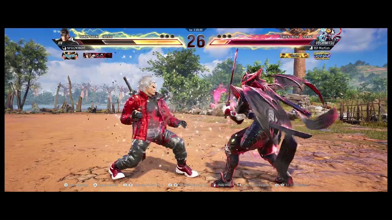NFSU2KINGYT x TEKKEN Arena  NFSU2KINGYT (Jin) VS RIF | Martian (Feng/ Yoshimitsu)