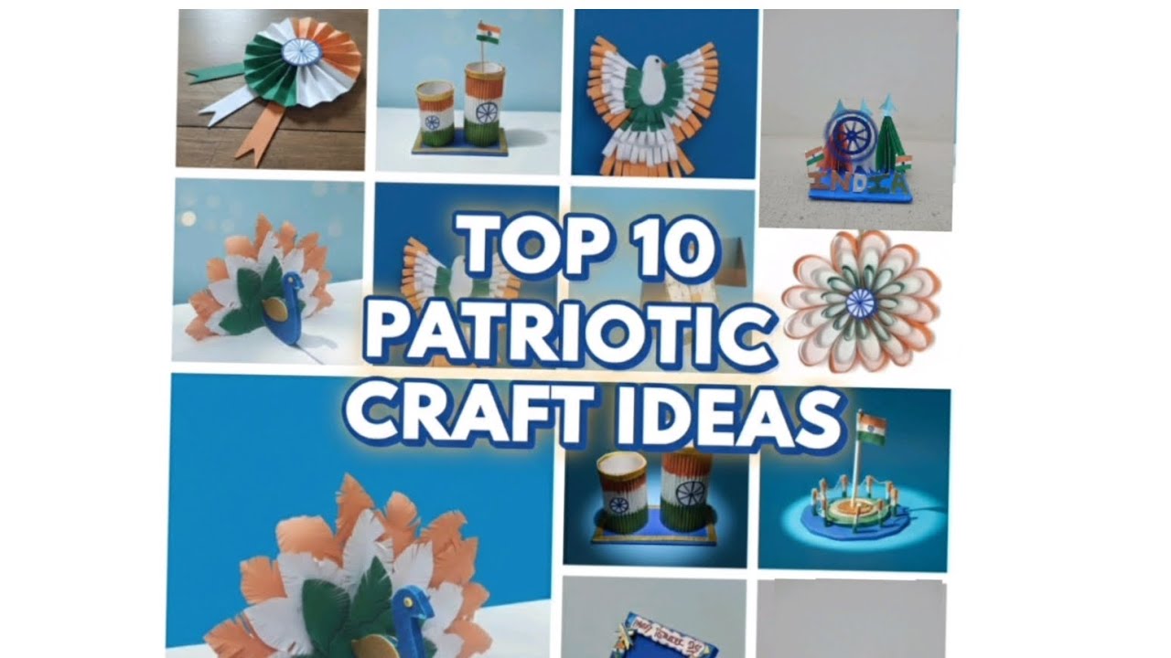 Desh Prem Aur Creativity! 🇮🇳 Yeh 'Top 10 Craft' Idea Sabko Pasand Aaya  