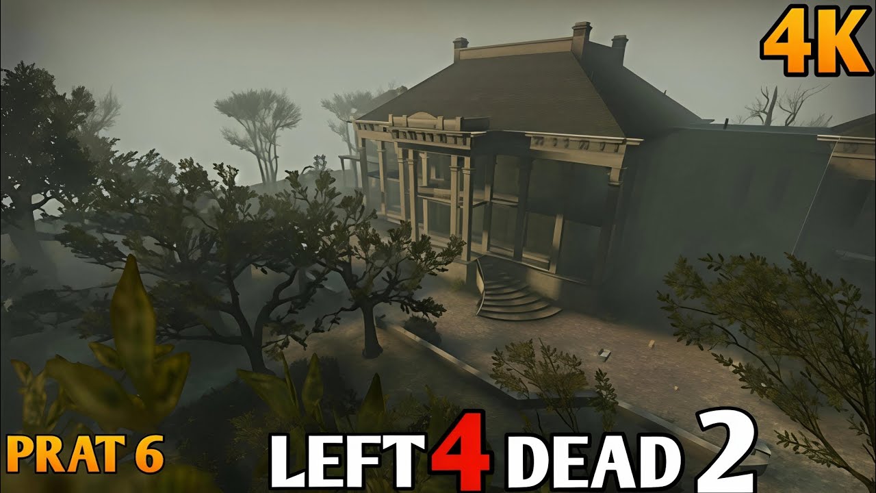 Swamp Fever Map Full Gameplay  || Left 4 Dead 2 || Prat 6 HD 4K Quality No Commentary 