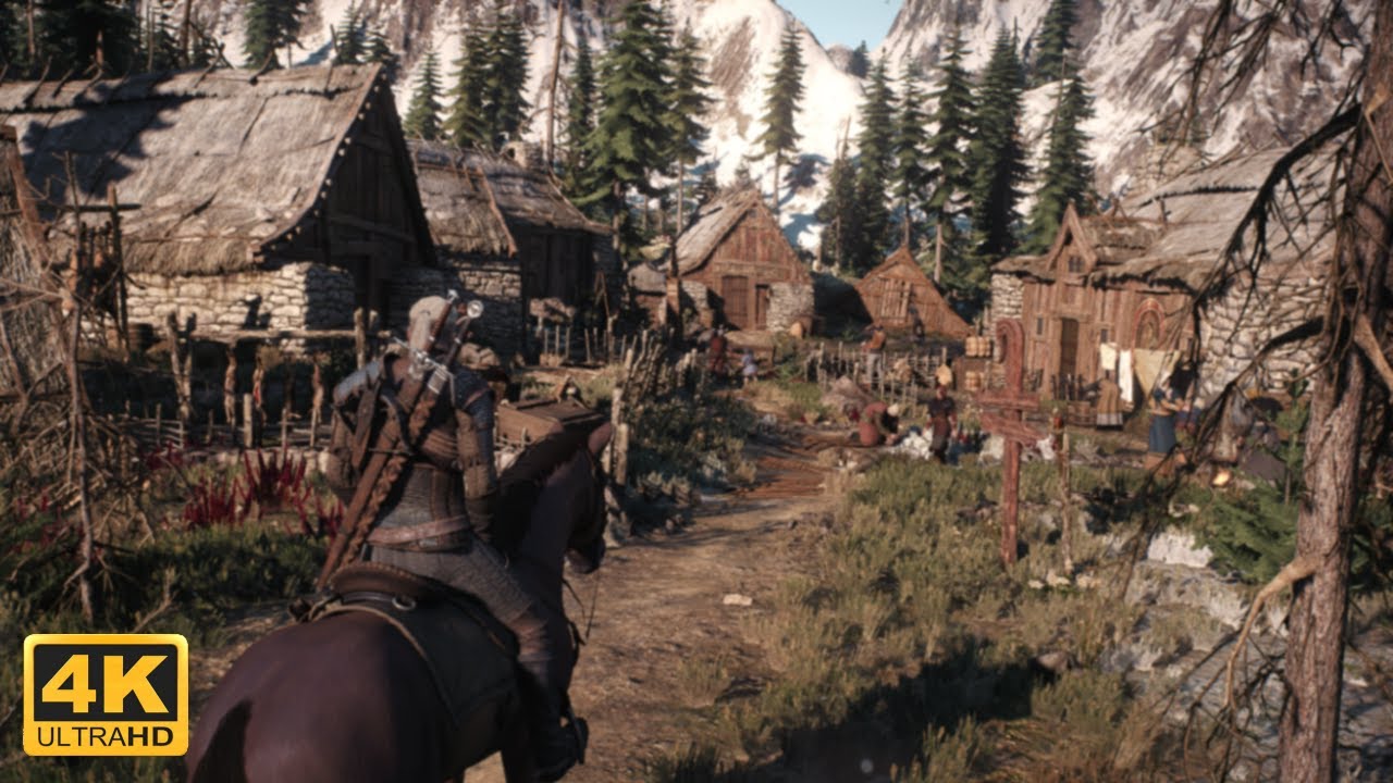 The Witcher 3 - Special Showcase | Old Gen Modded | 4K