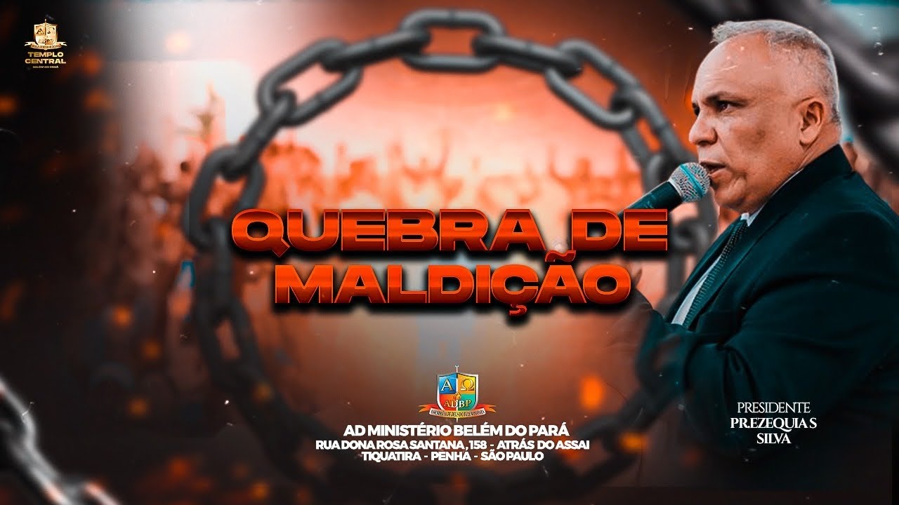 UMA MANHÃ DE DOMINGO: CAMPANHA QUEBRANDO AS CORRENTES COM O PASTOR PRESIDENTE EZEQUIAS SILVA