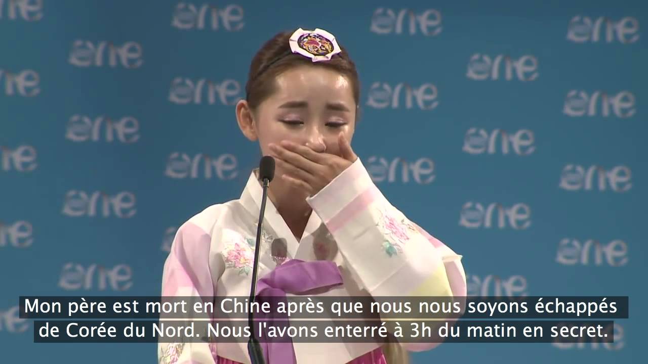 Corée du Nord -  le discours de Yeonmi North Korea
