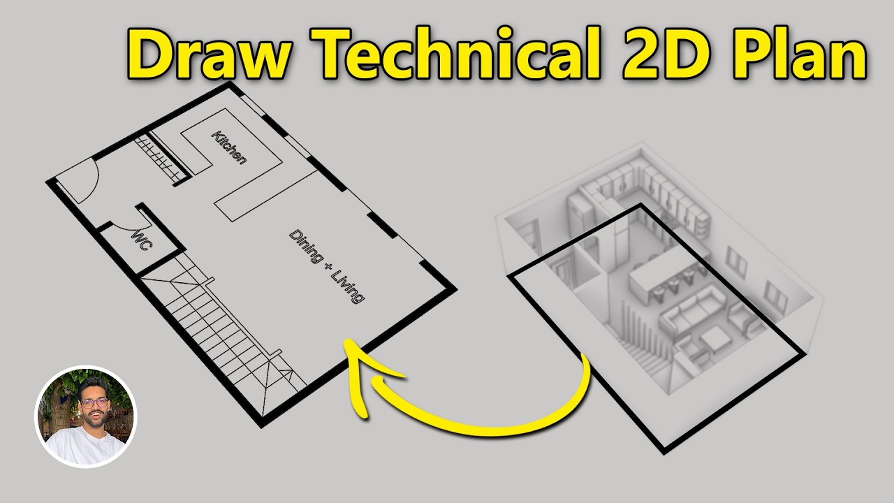 Model a House in Rhino (Part 1) – Draw a Professional 2D Floor Plan | Rhino for Beginners
