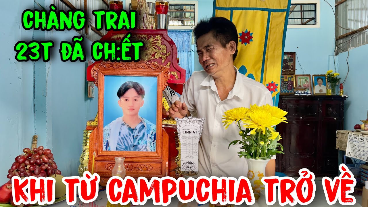 chàng trai trở về từ campuchia nằm một chỗ nay đã ch:ết #tuấnlaivung 