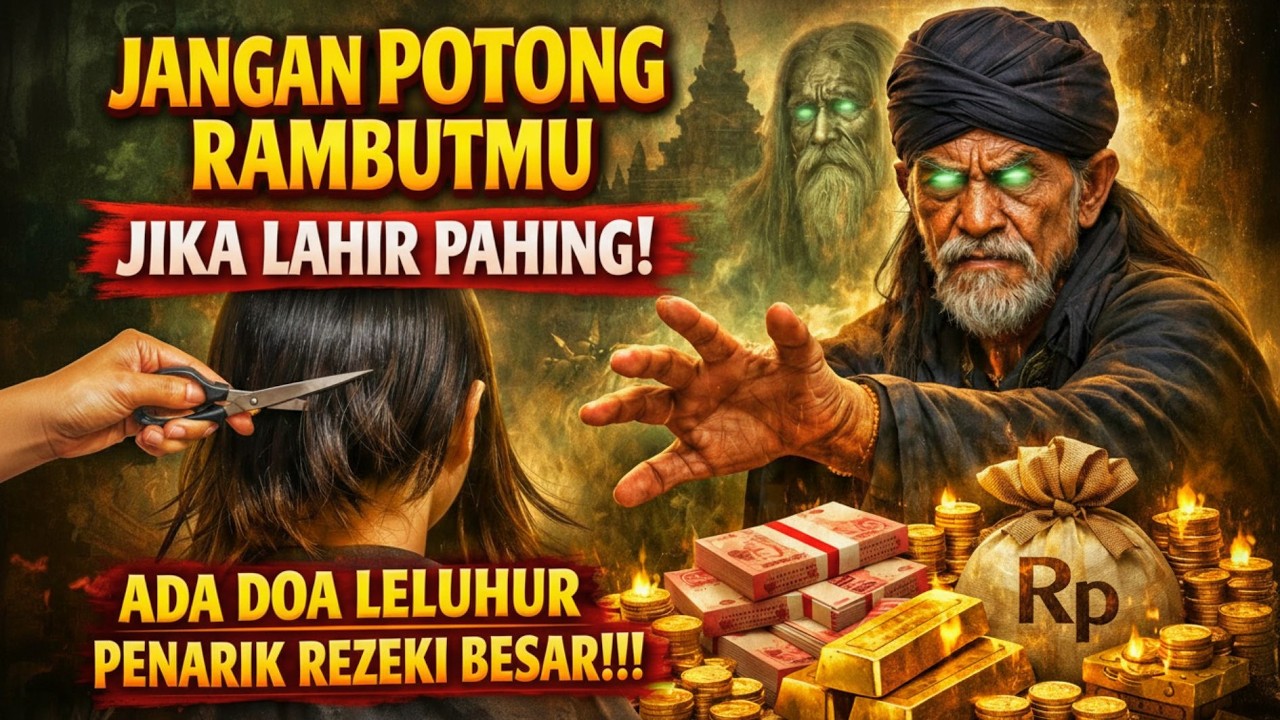 JANGAN POTONG RAMBUTMU JIKA LAHIR PAHING‼️ ADA DOA LELUHUR PENARIK REZEKI BESAR