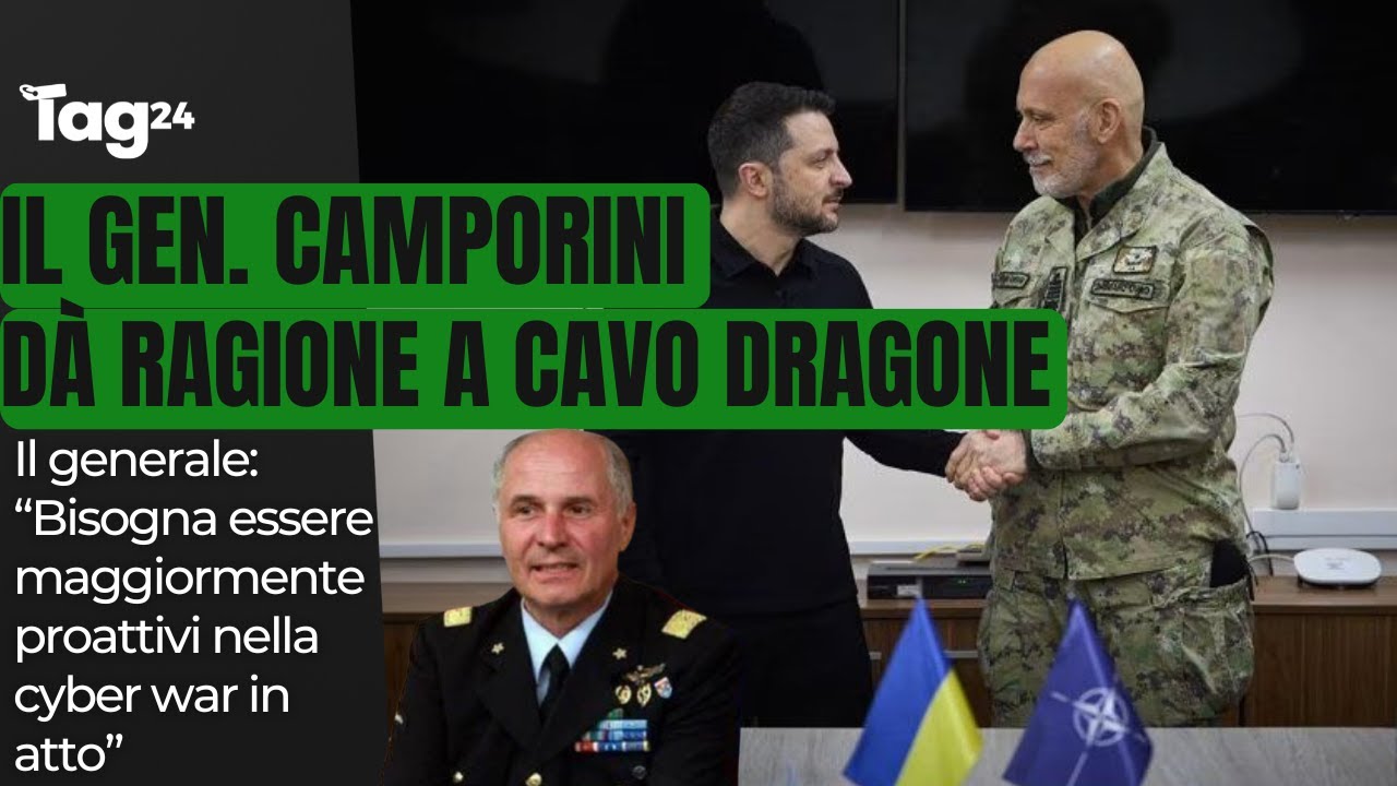 Il generale Camporini d&agrave; ragione a Cavo Dragone: 
