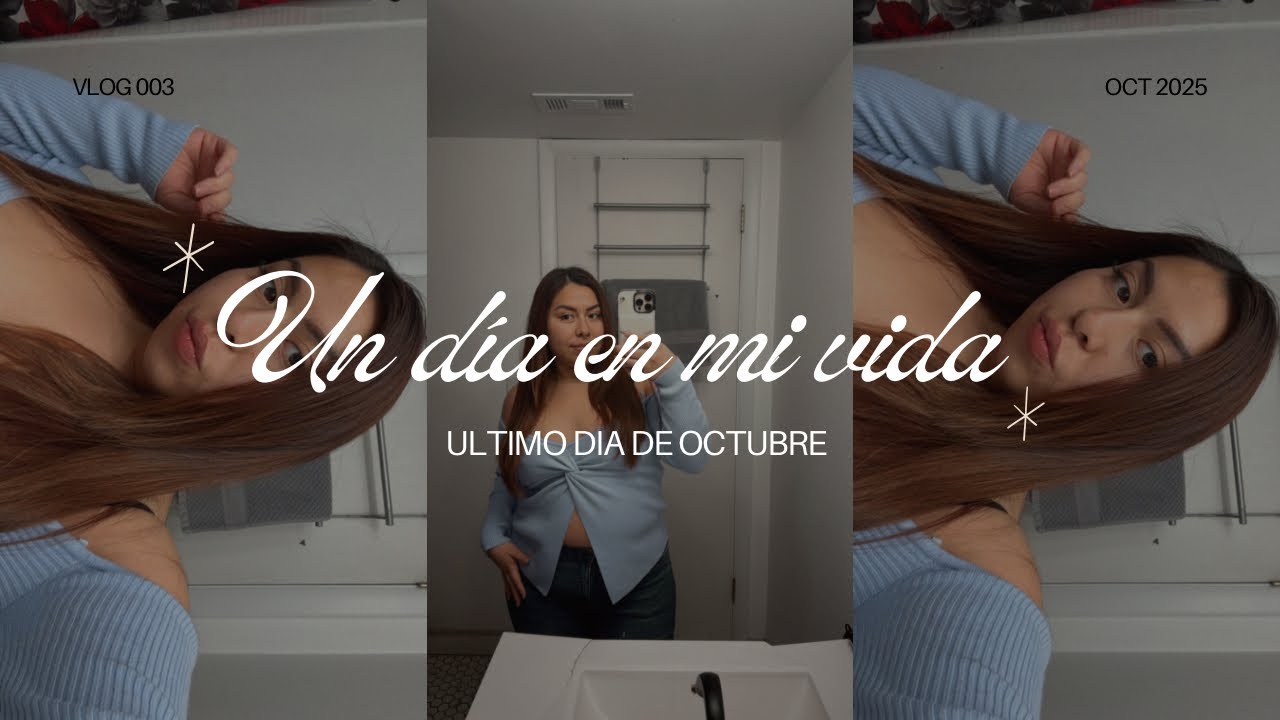Un día conmigo🌺// Mamá primeriza//Ultimo día de octubre 🤎// mi bebé se enfermó 💔🤒