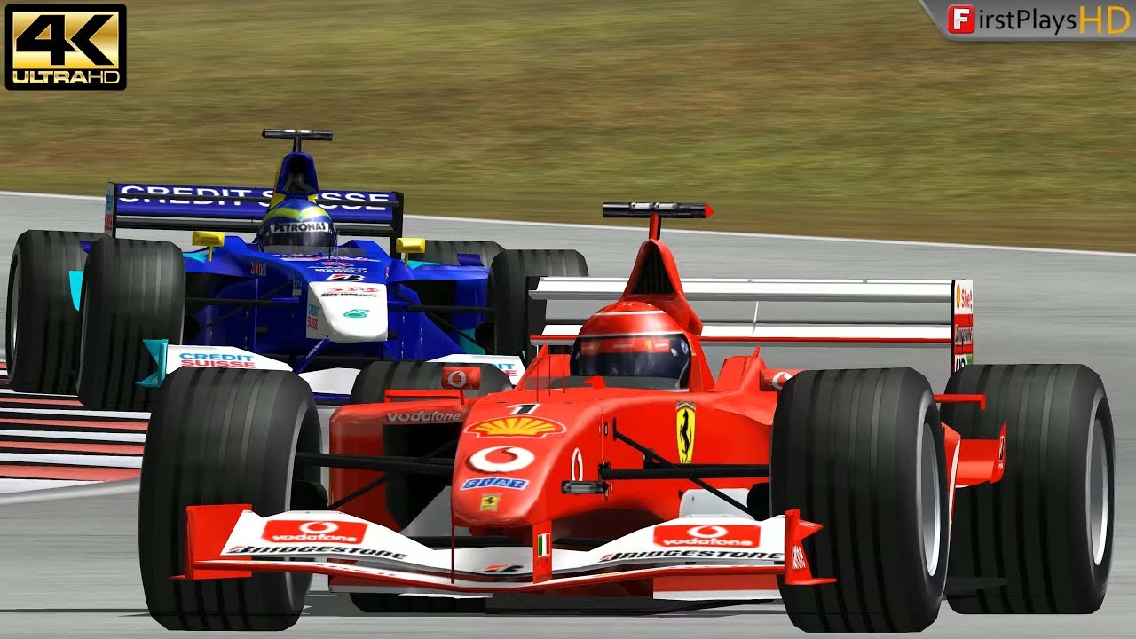 F1 Challenge '99-'02 (2003) - PC Gameplay 4k 2160p / Win 10