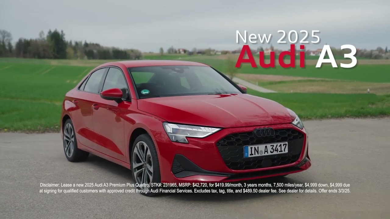 Save thousands on select 2025 Audi vehicles with rates as low as 2.99% at Audi Augusta