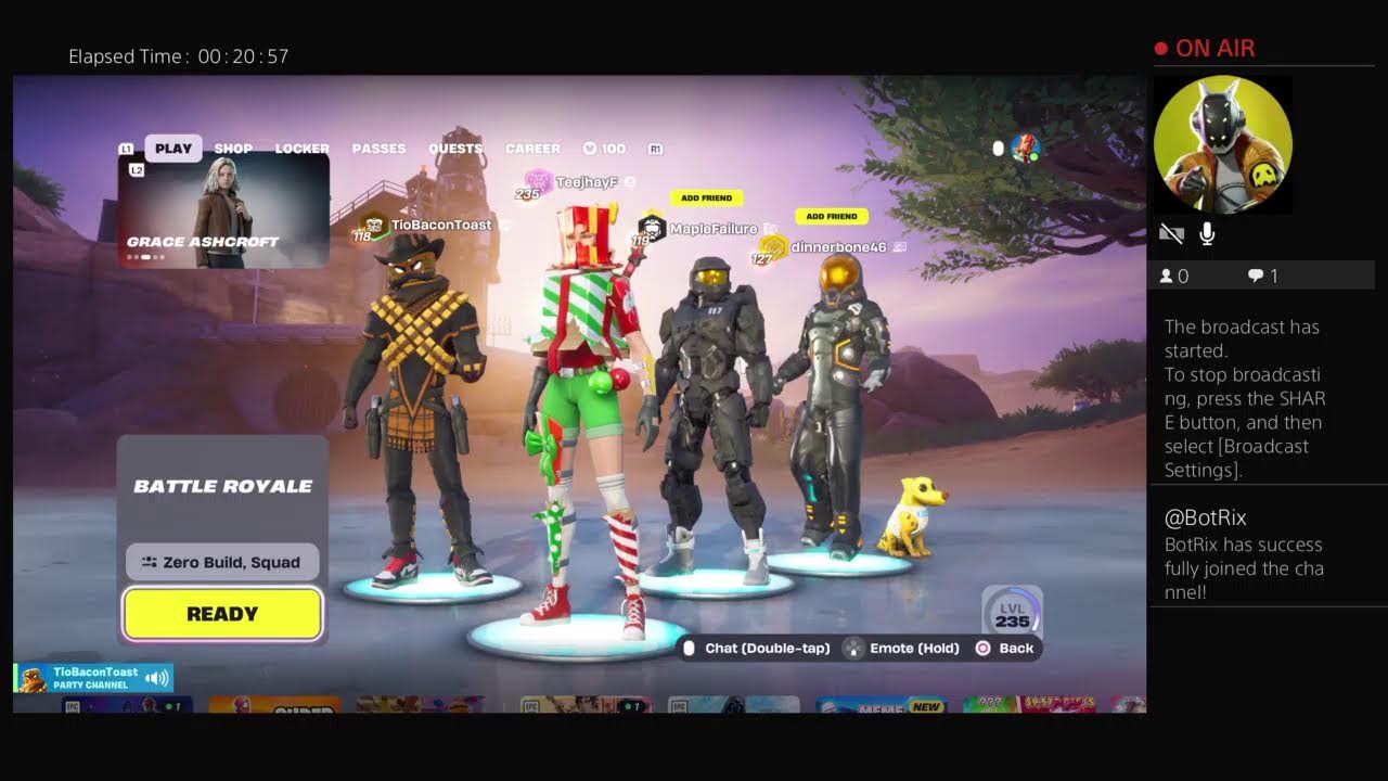 #FortniteLiveStream