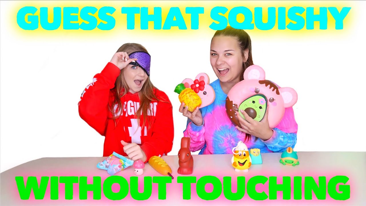GUESS THAT SQUISHY WITHOUT TOUCHING IT | Bryleigh Anne