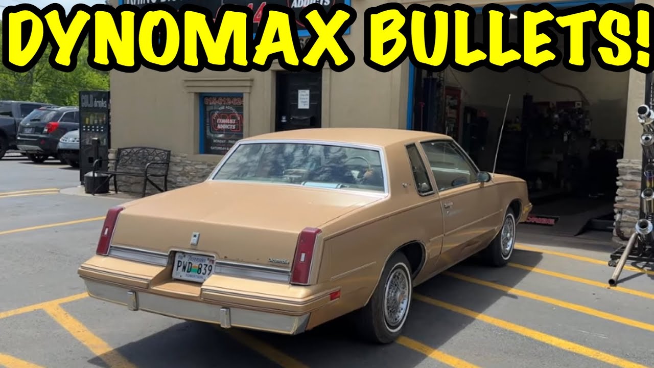 1987 Oldsmobile Cutlass V8 w/ 2 DYNOMAX RACE BULLETS!