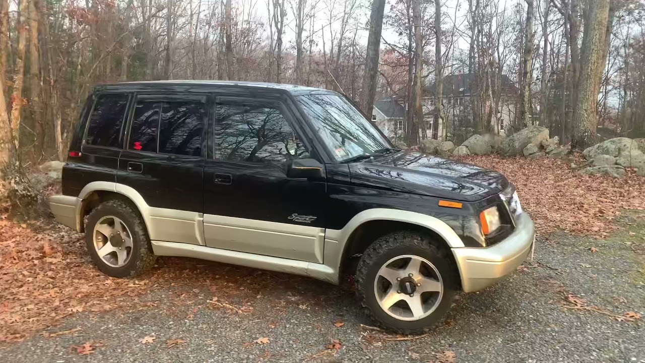 1998 Suzuki Sidekick Sport JLX 4WD 5 speed Walkaround