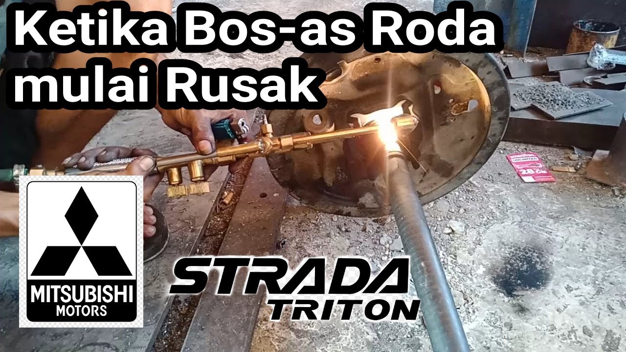 cara ganti bos as roda triton dengan kualitas terbaik# how to replace mitsubishi wheel bearingtriton
