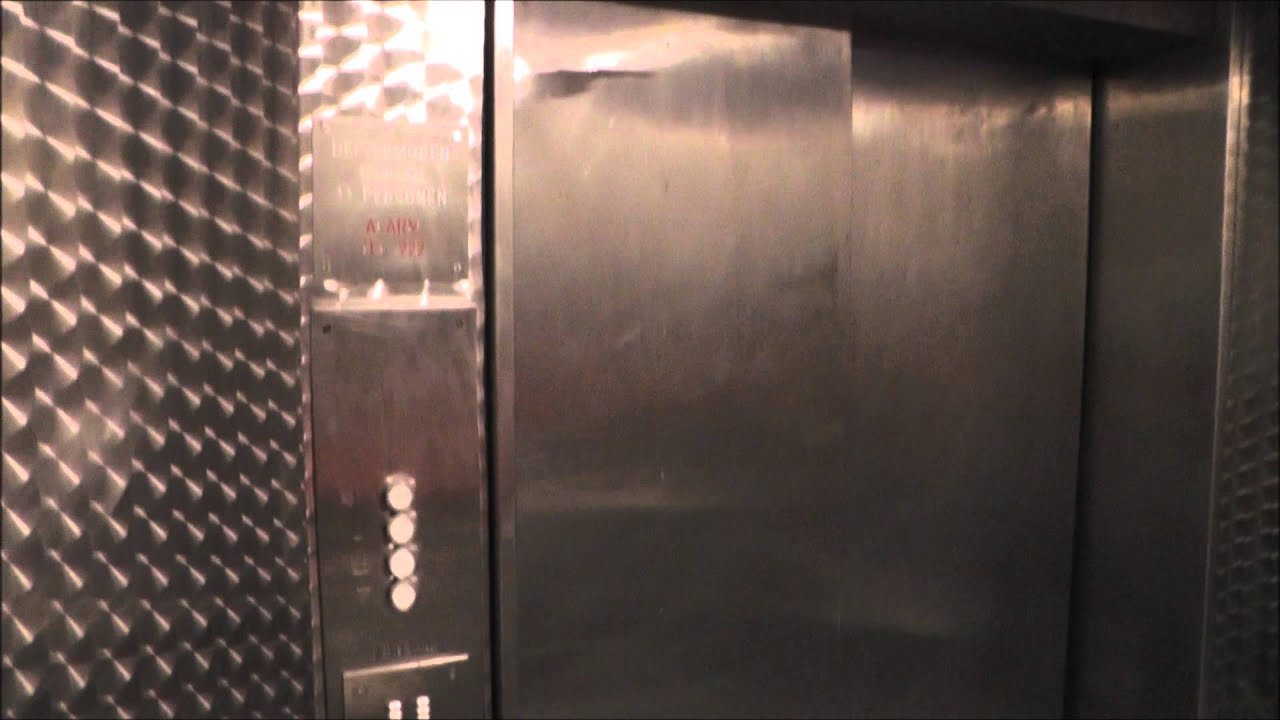 Schindler elevator. built 1958, de lift Euromast / Euro tower Rotterdam 13-1-13
