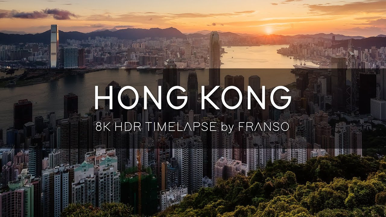 HOPE | 8K HDR | Hong Kong Timelapse | HDR 10 | 8K60
