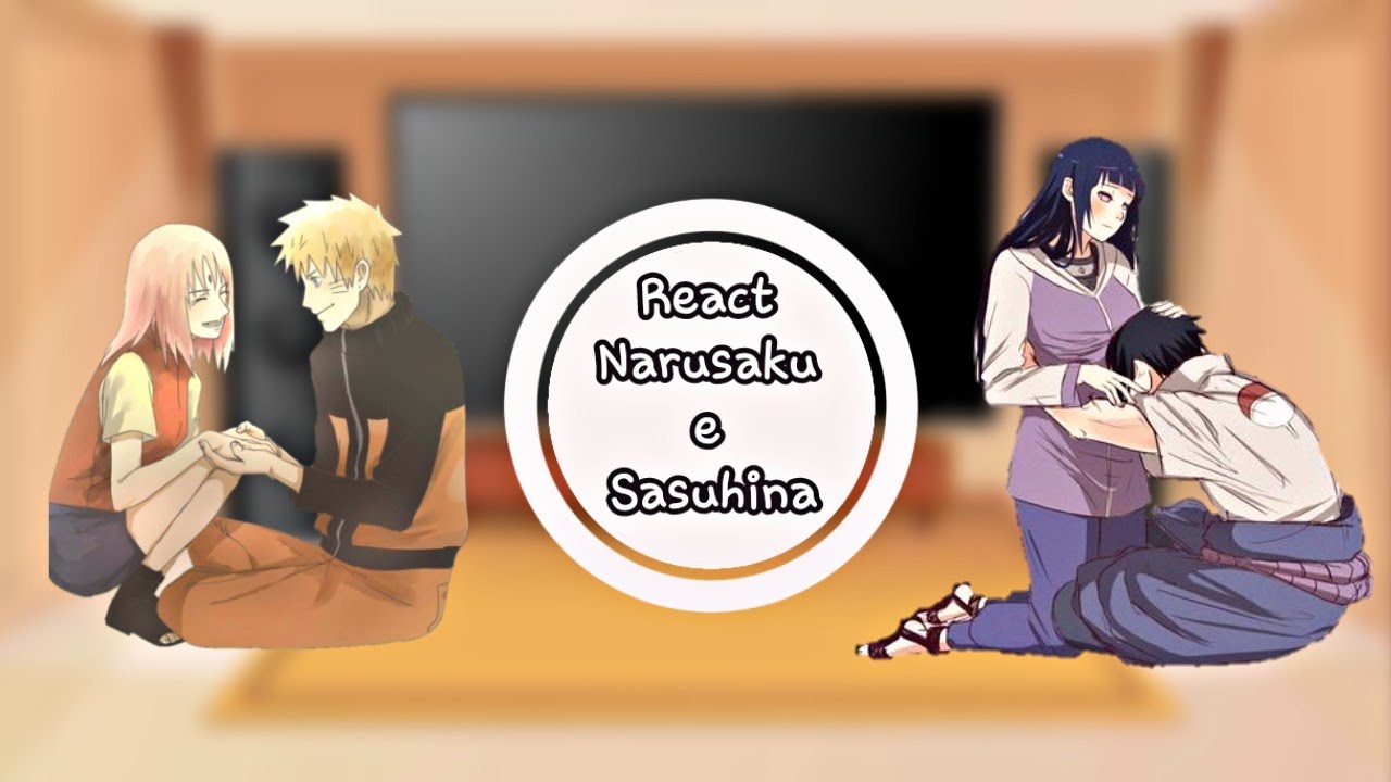 Time 7 + Hinata reagindo a Narusaku e Sasuhina [🇧🇷/🇲🇽/🇺🇲] (sem hate)