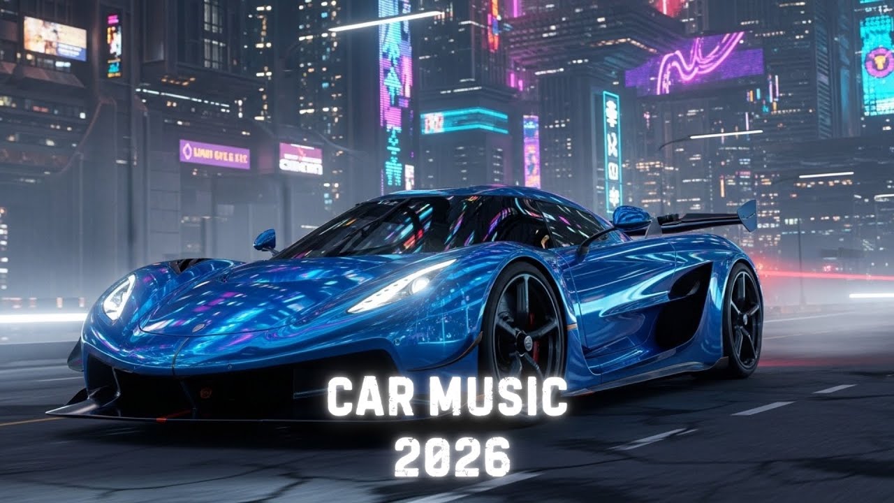 High Speed EDM 🚗 | Neon Supercar Night Drive