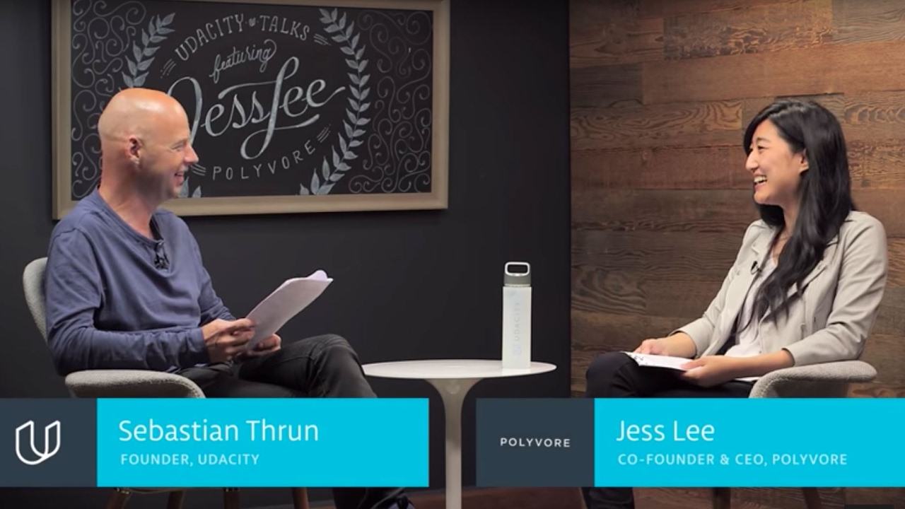 Udacity Talks Episode 3: Jess Lee | Co-Founder & CEO, Polyvore
