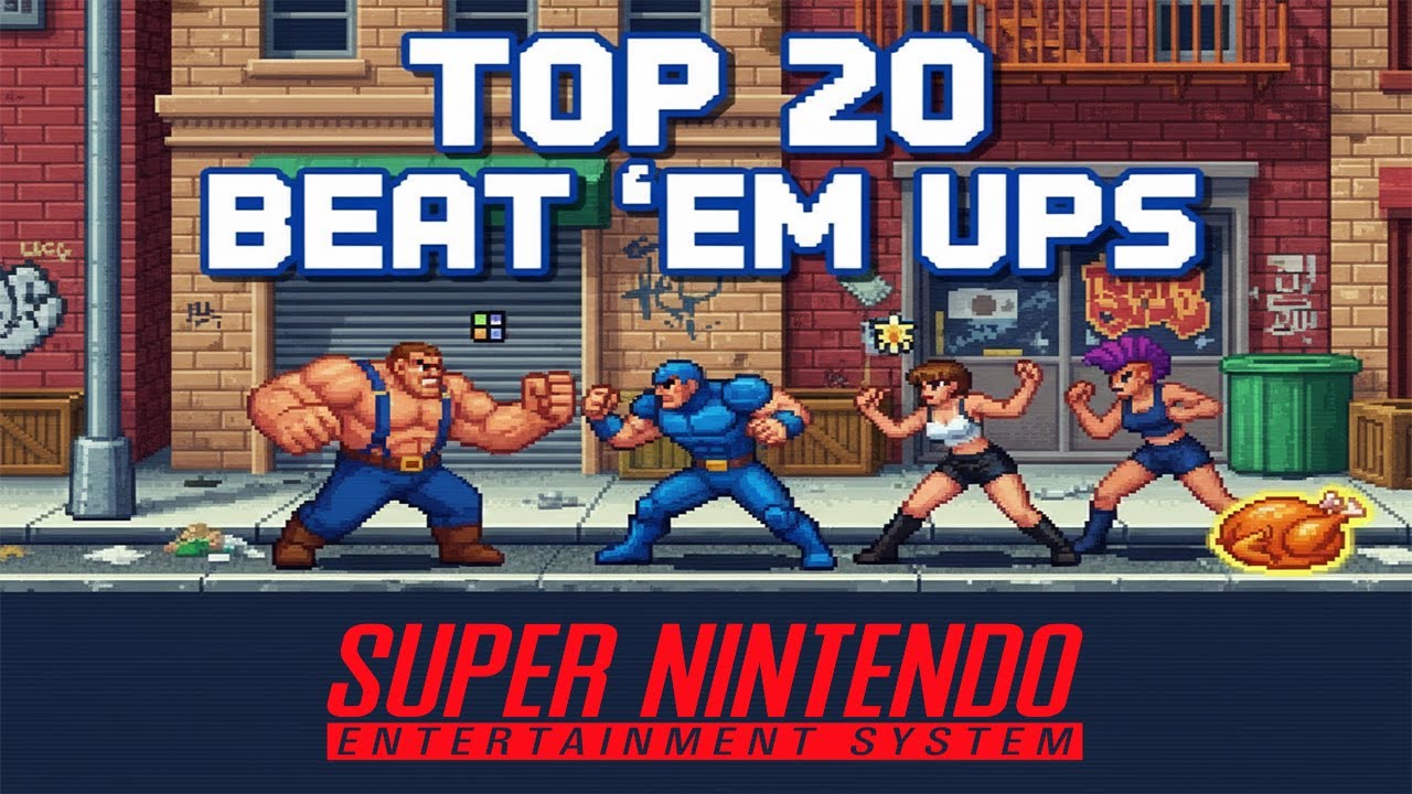 Top 20 SNES Beat ’Em Ups That Defined the 90s